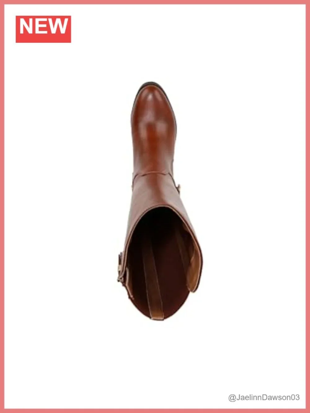 Over-the-Knee Equestrian Riding Boots with Block Heel & Zip Closure